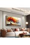 ملصق جميل كبير مؤطر مقاس 60 × 120 سم - ديكور جداري فني للمناظر الطبيعية - 2