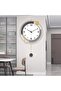 Large Wall Clock with Pendulum Silent Quartz, Battery Operated 16x25.6 inch - 5