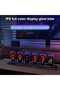 Nixie Tube RGB LED Tube Clock with 16 Million Colors, Customizable Display, 12/24H, Power Outage Mem - 2