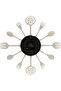 Spoon-Fork Kitchen Clock Cream 40cm - 2