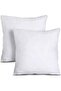 Throw Pillows Insert (Pack of 2, White) - 30 x 30 CM