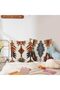 4-Pack Bohemian Geometric Cushion Covers (45x45cm) - 3