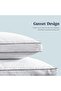 Goose Feathers & Down Gusseted Hotel Pillow, Standard, Set of 2 - 2