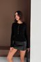 Basic Half Placket Buttoned Crew Neck Knitwear Sweater Aw25Kz0118 - 4