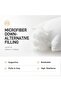Decorative Throw Pillow Inserts, Square Euro Sham, Polyester Microfiber, 2 Count, White - 2