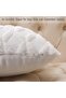 Faux Wool Throw Pillow Covers, 2-Pack White, 45x45 cm (18x18 in) - 4
