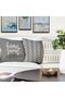 Linen Pillow Covers 18x18 (45x45cm) Set of 4 - Gray - 2