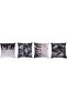 Square cushion covers Multicolor, 18 x 18 inch (Pack of 4)