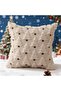 Christmas Pillow Covers 18x18 inch Set of 2 Soft Plush Christmas Tree Throw Pillow Cases - 7