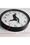 Ministry of Silly Walks Wall Clock - Novelty Home Decor (Black) - 4