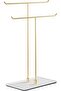 Necklace Stand Aesthetic Necklace Holder - Gold