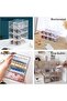 Sunglasses Case Storage Box with 4 Clear Divided Drawers - 5