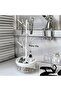 Jewelry Stand Branch Rack with Rotatable Base and Storage Box - 2