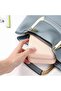 Simple Earrings Plate Jewelry Box - Portable Mini PU Leather Jewellery Organizer - 5