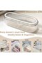 Acrylic Jewelry Organizer Box with 13 Portable Anti-Tarnish Small Clear Storage - 7