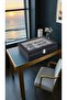 Black Leather Sunglass Organizer - 8-Slot Eyewear Display Case and Storage Box - 6