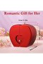 Preserved Real Rose Gift Box with Necklace - 4