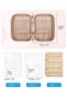 Jewelry Travel Organizer Case - Transparent Ring Binder (Pink) - 2