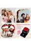 Red Preserved Rose with 'I Love You' Necklace Gift Box