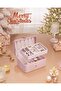 Jewelry Box for Women, Pink UJBC166R01 - 2