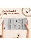 L2L Luxe Travel Jewelry Roll – Ultra-Lightweight Foldable Jewelry Organizer, Grey - 5