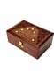 Handmade Wooden Jewellery Box - 6 inches (Brown 02) - 3
