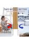 1Pack 39in Door Draft Stopper - Silicone Under Door Seal, Transparent - 3