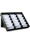 18 Piece Sunglass Eyewear Display Tray Case Stand