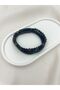 Tiger's Eye Stone Multi-Black Men's Bracelet – Leather & Natural Stone Combination Magnetic Model - 4
