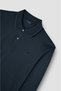 Men's Knitted Cotton Polo Shirt - 5