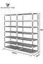 12-Layer Double Row Dustproof Non-Woven Simple Shoe Rack Saves Space - 3