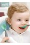 2 PCS Baby Silicone Training Spoons for Babies and Toddlers First Stage Infant Durable Weaning Feedi - 2