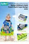 Kids Poncho Hooded Towel, Quick Dry Toddler Bath Towels, Beach Swimming Towels, Ultra Soft and Absorbent Children Bathrobe with Hood for Boys Girls Baby - 3