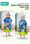 Kids Poncho Hooded Towel, Quick Dry Toddler Bath Towels, Beach Swimming Towels, Ultra Soft and Absorbent Children Bathrobe with Hood for Boys Girls Baby - 2