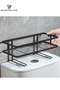 Shelf Above The Toilet, No Need To Punch Holes In The Wall, Bathroom Wall Mounted Storage Toilet Bat - 6