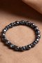 Certified Hematite Natural Stone Faceted Bracelet Odt066 - 5
