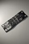 Black 3 Strips Spiked Gothic Leather Bracelet