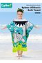 Kids Poncho Hooded Towel, Quick Dry Toddler Bath Towels, Beach Swimming Towels, Ultra Soft and Absor - 2