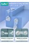 12-Piece Baby Safety Strap Locks Child Lock for Cabinets and Drawers, Toilet, Fridge & More. 3M Adhe - 3