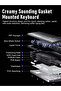 M.A&F 68-Key Mechanical Keyboard, Blue Linear Switches, Type-C, RGB, PBT Keycaps - 2