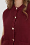 Buttoned Pocketed Knitwear Sweater - 6