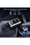 Car Portable Air Compressor 150PSI - Rechargeable Automatic Tire Inflator with LCD/LED Flashl - 7