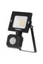 LED floodlight with motion sensor.