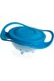 Amazing 360° Rotating Spill-Proof Baby Bowl with Snap-On Lid (Blue)