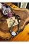 Hematite and Chalcedony Natural Stone Design Necklace - 2