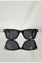 Elyx Wayfarer Modern Timeless Stylish Sunglasses Unisex - 2