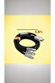 ® 6A Fast Charging 3-in-1 Cable 1.2M (Black) - 3