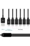 Micro USB Splitter Cable, 6-in-1 Multi Micro USB Charging Cable, 5ft - 2