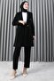 Blazer Jacket Suit Black