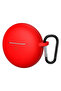 Huawei Freebuds 7I Case with Strap Attachment Matte Silicone Red - 2